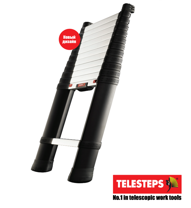 70238 Телескопическая приставная лестница Telesteps PRO 3,8м 70238 Телескопическая приставная лестница Telesteps PRO 3,8м